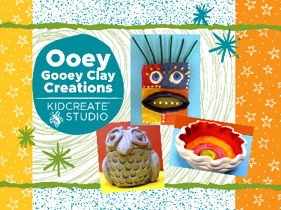 Ooey Gooey Clay Creation Weekly Class (4-10 Years)